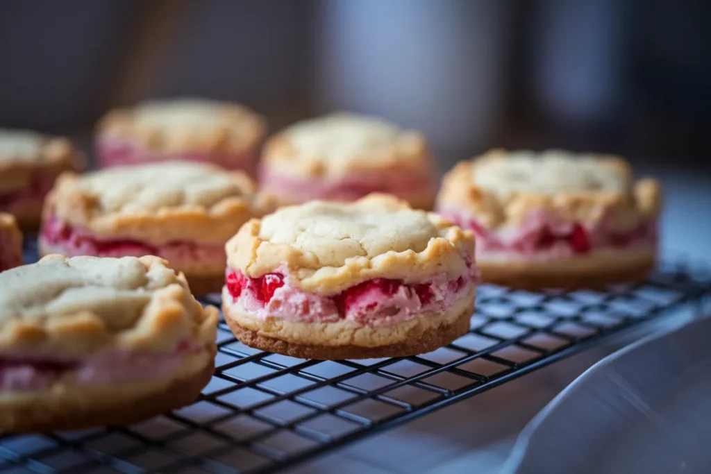 strawberry cheesecake cookies