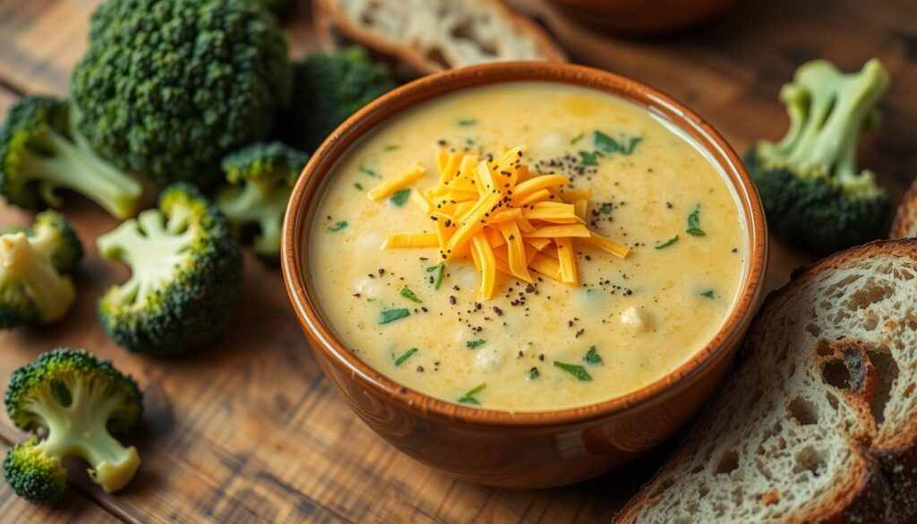 broccoli cheddar soup