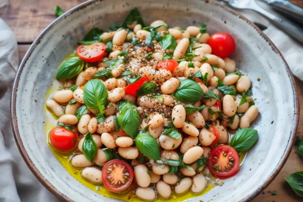 White Bean and Basil Recipe