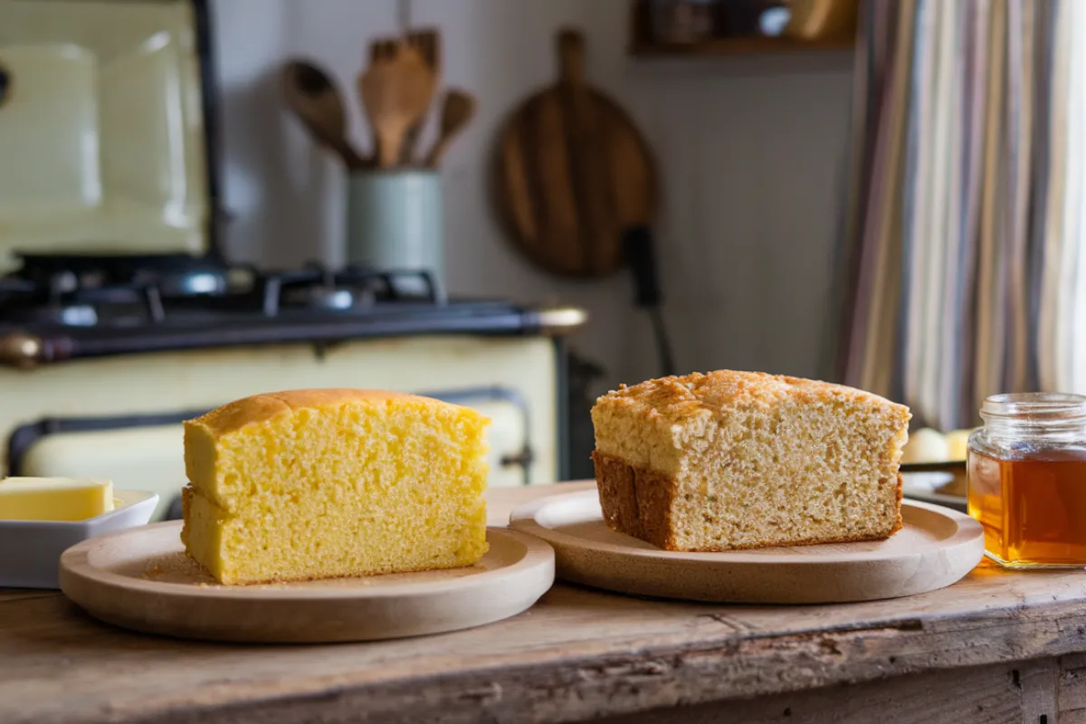 What is the difference between New York cornbread and southern cornbread?