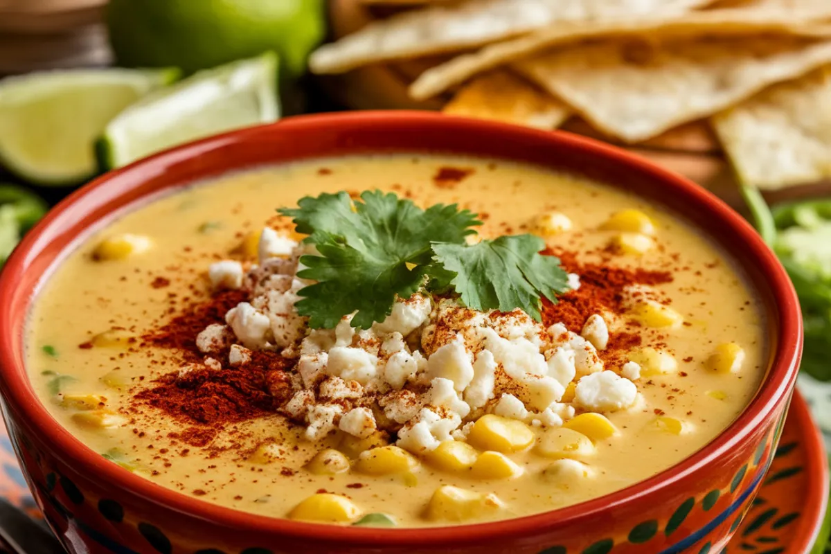 What is Mexican Street Corn Soup Made Of?