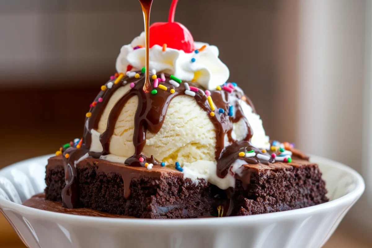 What is a Brownie Sundae?