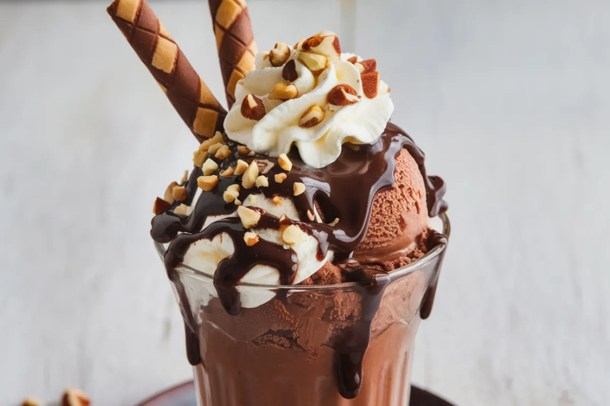 What is Chocolate Sundae Made of?