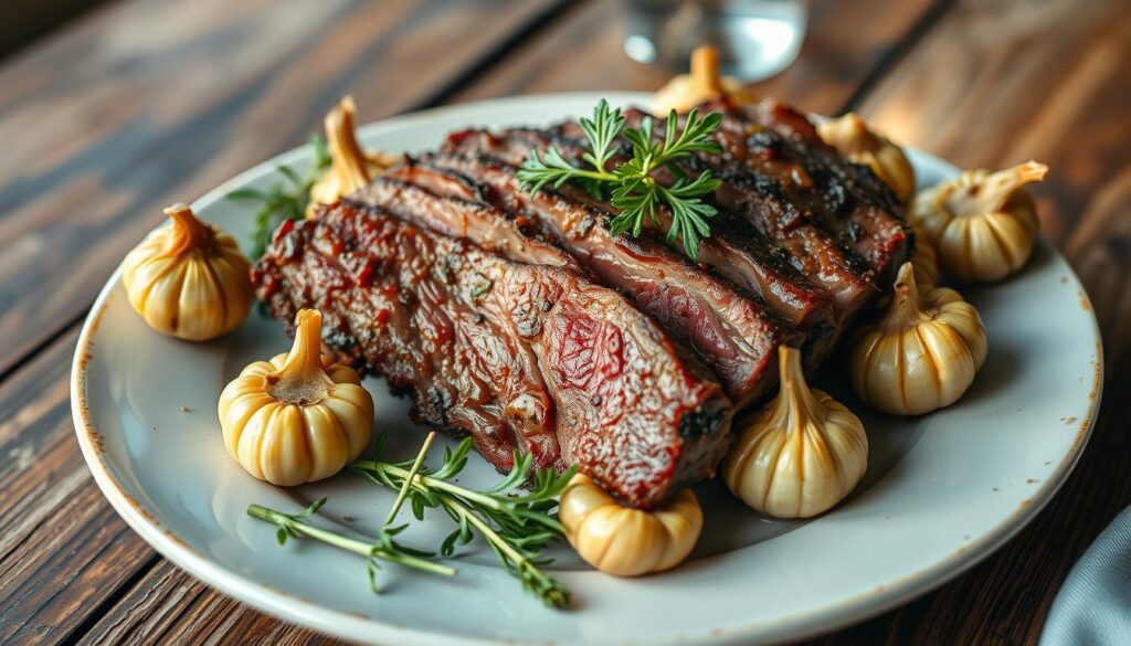 Garlic Roast Beef