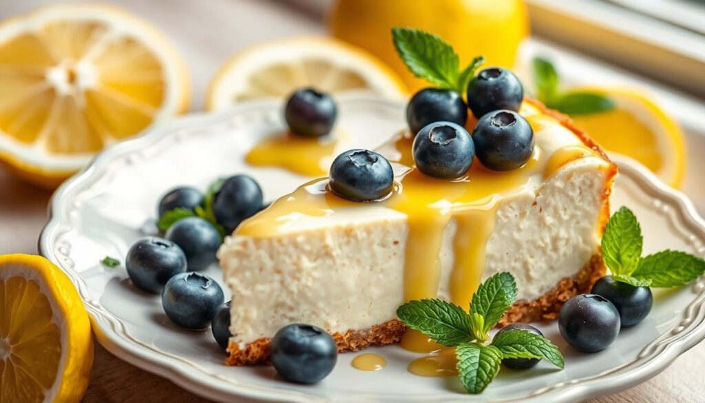 Lemon Blueberry Cheesecake