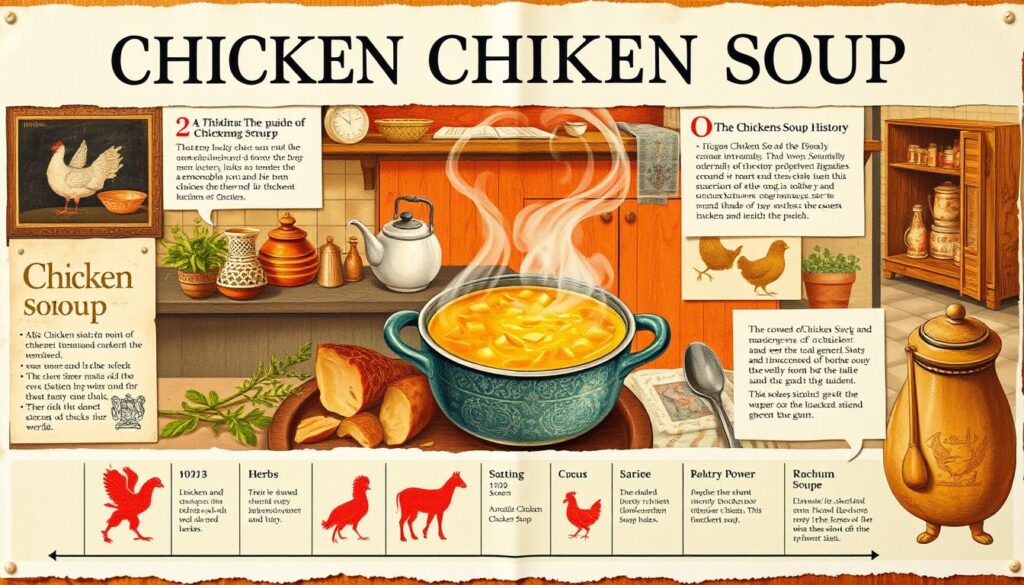 history of chicken soup