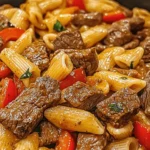 One-Pot Zesty Steak Pasta